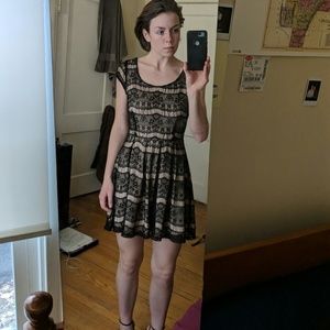 Lace cocktail dress